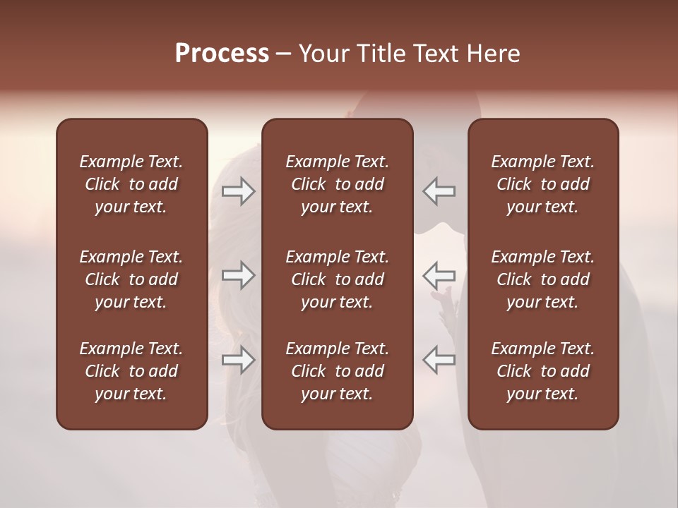 Man Attractive Female PowerPoint Template
