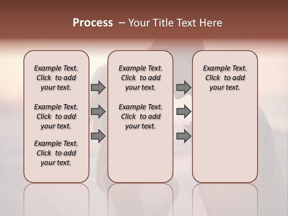 Man Attractive Female PowerPoint Template