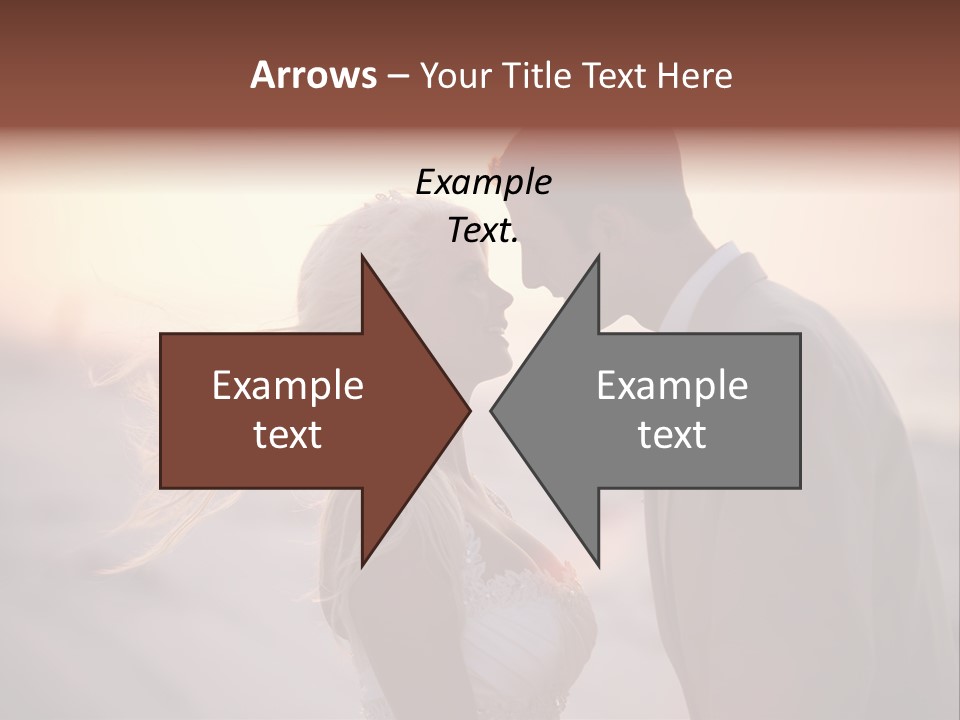 Man Attractive Female PowerPoint Template