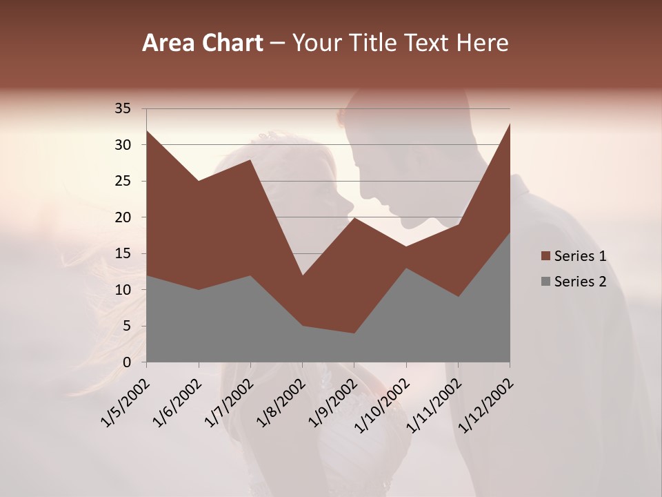 Man Attractive Female PowerPoint Template