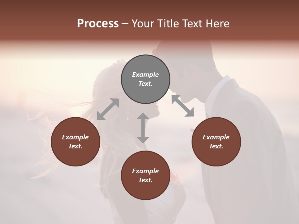 Man Attractive Female PowerPoint Template