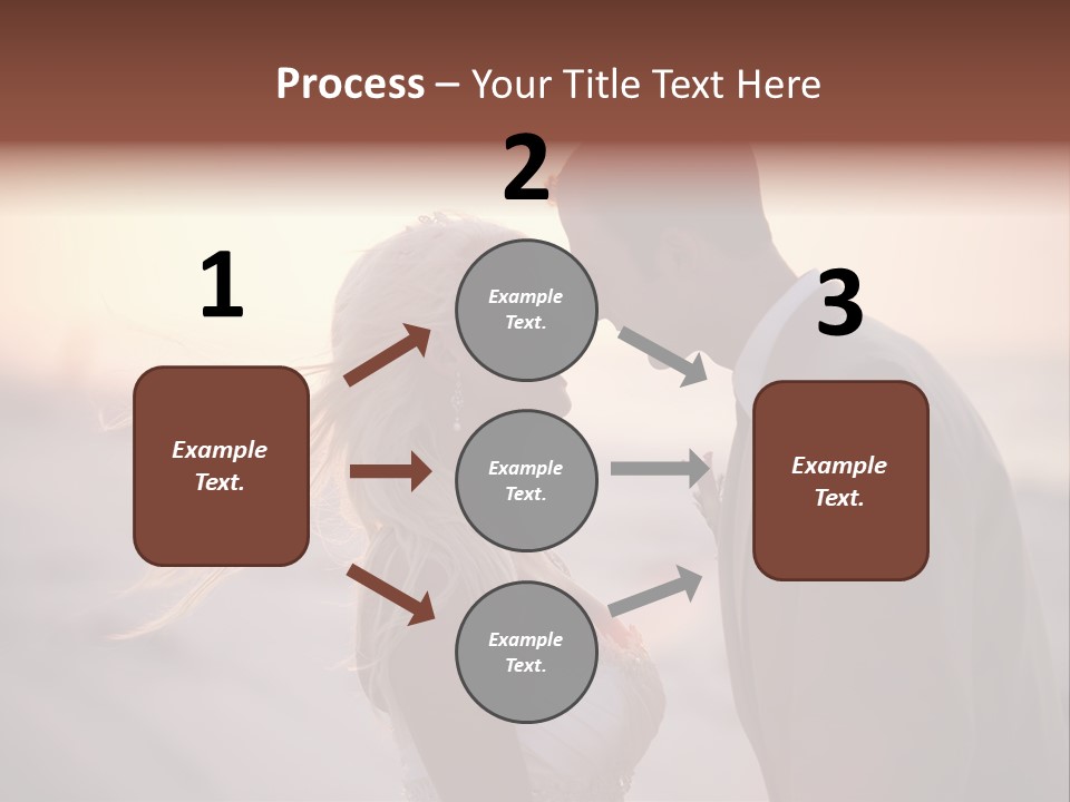 Man Attractive Female PowerPoint Template