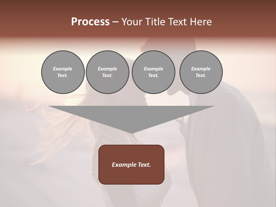 Man Attractive Female PowerPoint Template