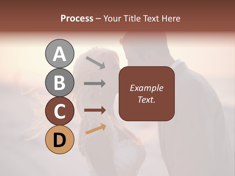 Man Attractive Female PowerPoint Template