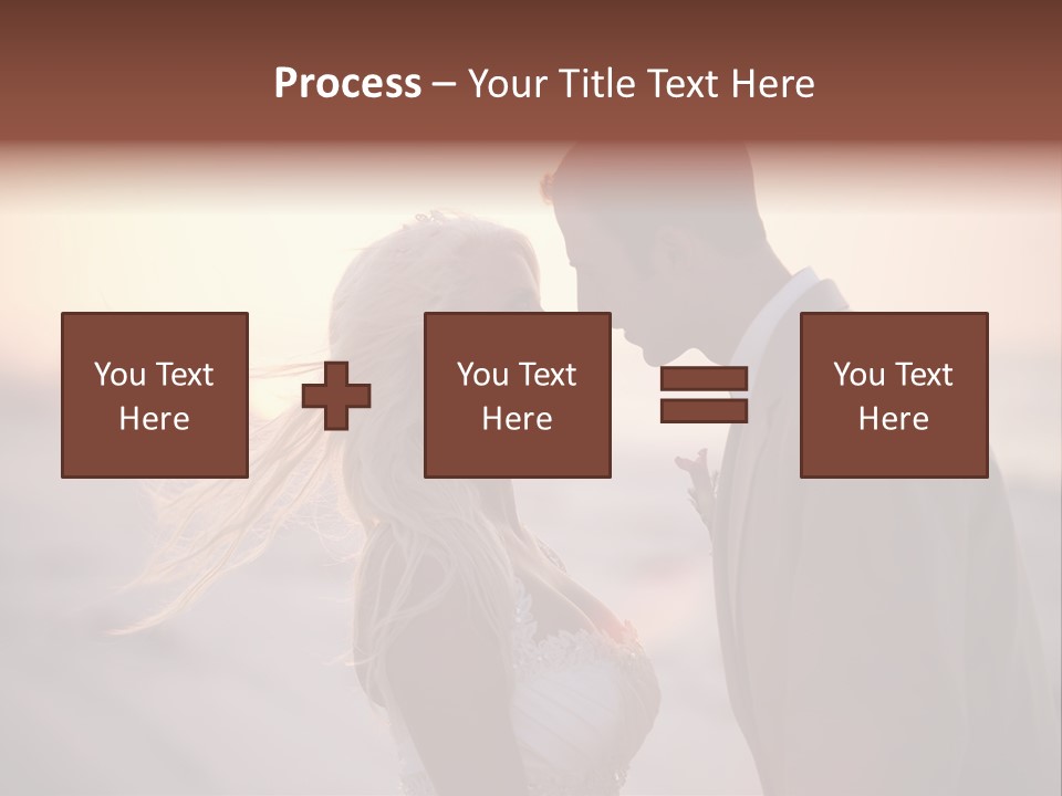 Man Attractive Female PowerPoint Template