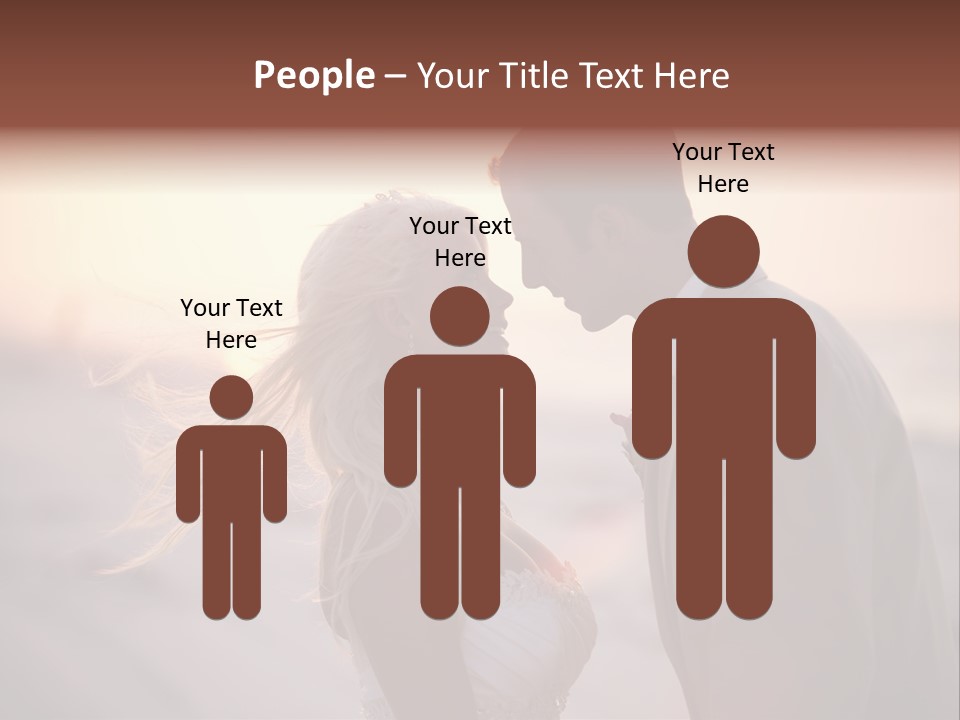 Man Attractive Female PowerPoint Template