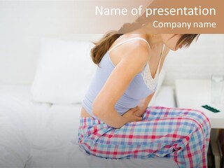 Illness Diet House PowerPoint Template