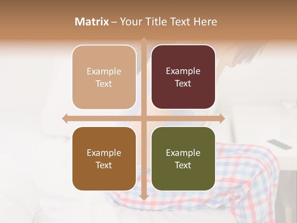 Illness Diet House PowerPoint Template