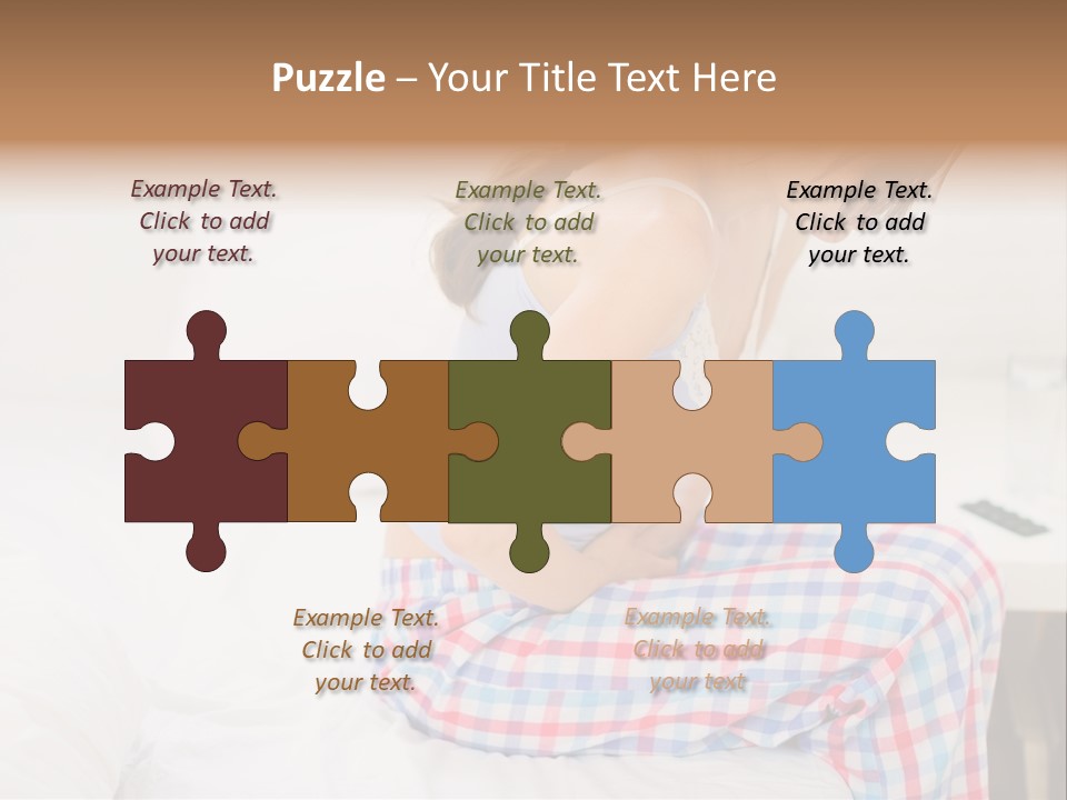 Illness Diet House PowerPoint Template