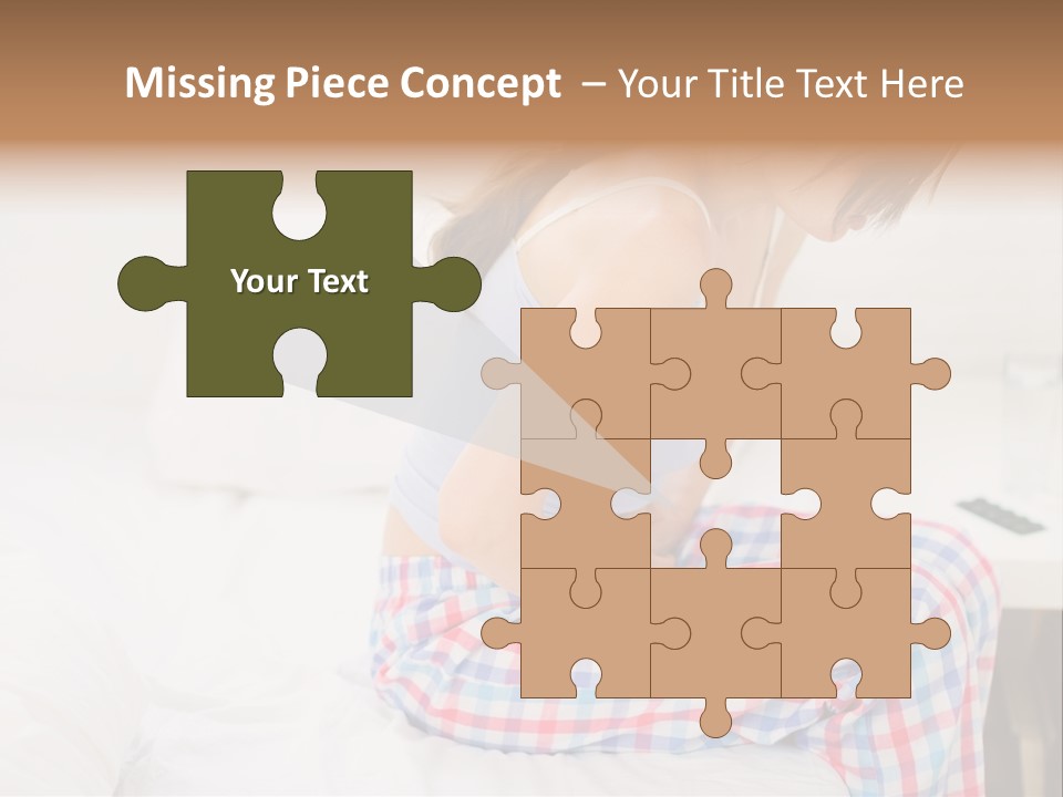 Illness Diet House PowerPoint Template