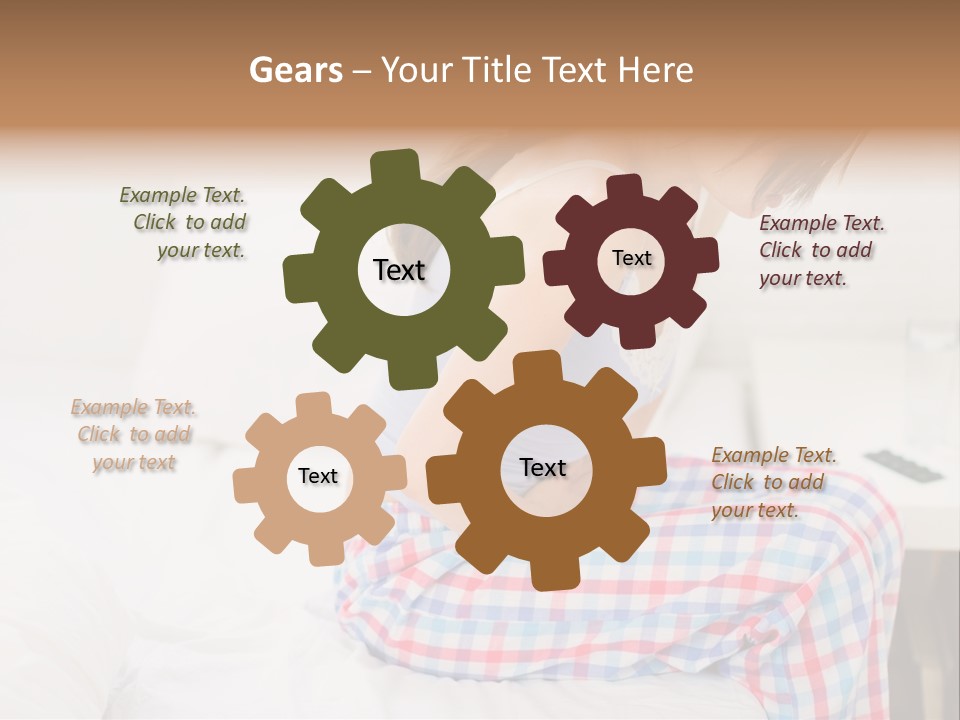 Illness Diet House PowerPoint Template