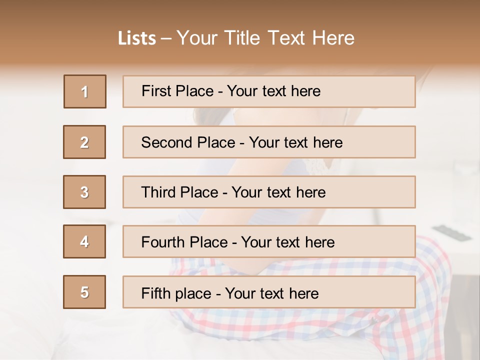 Illness Diet House PowerPoint Template