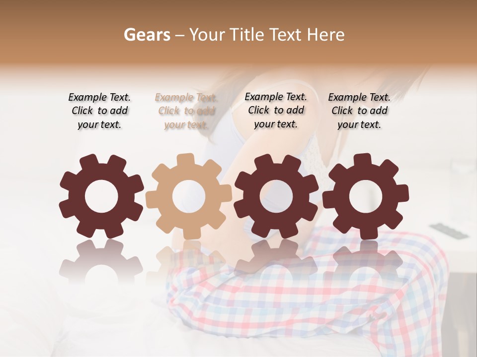 Illness Diet House PowerPoint Template