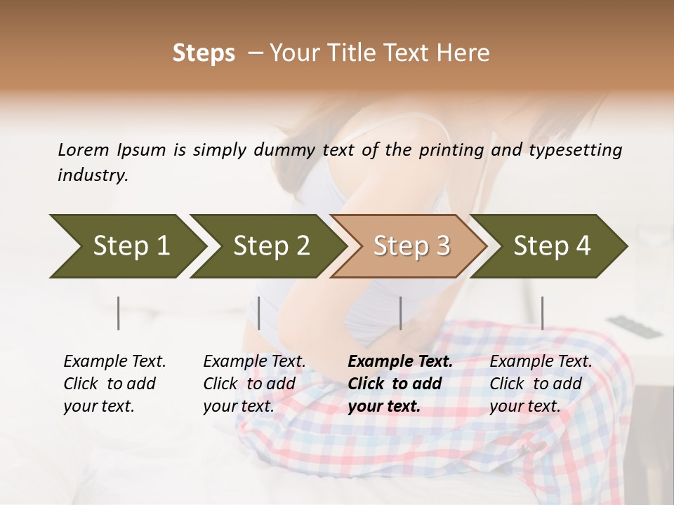 Illness Diet House PowerPoint Template