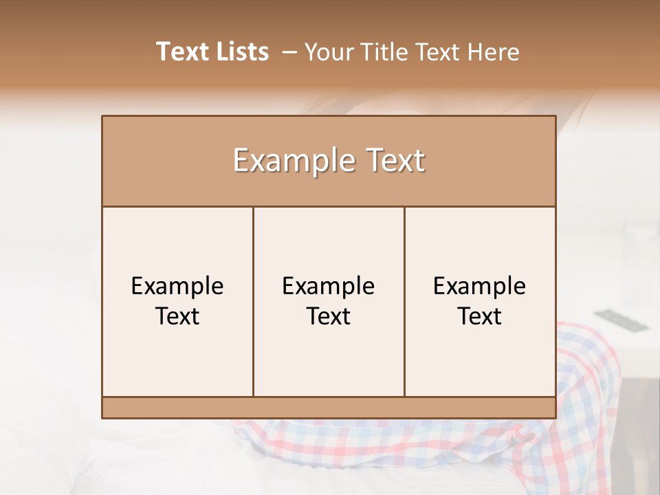 Illness Diet House PowerPoint Template