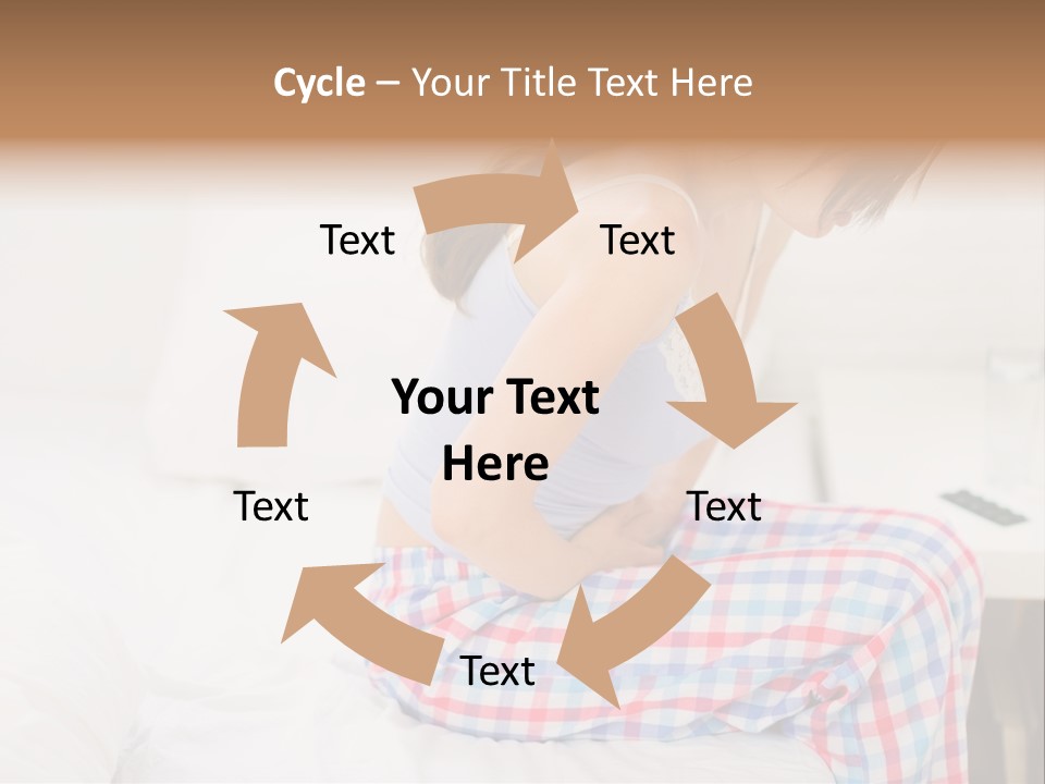 Illness Diet House PowerPoint Template