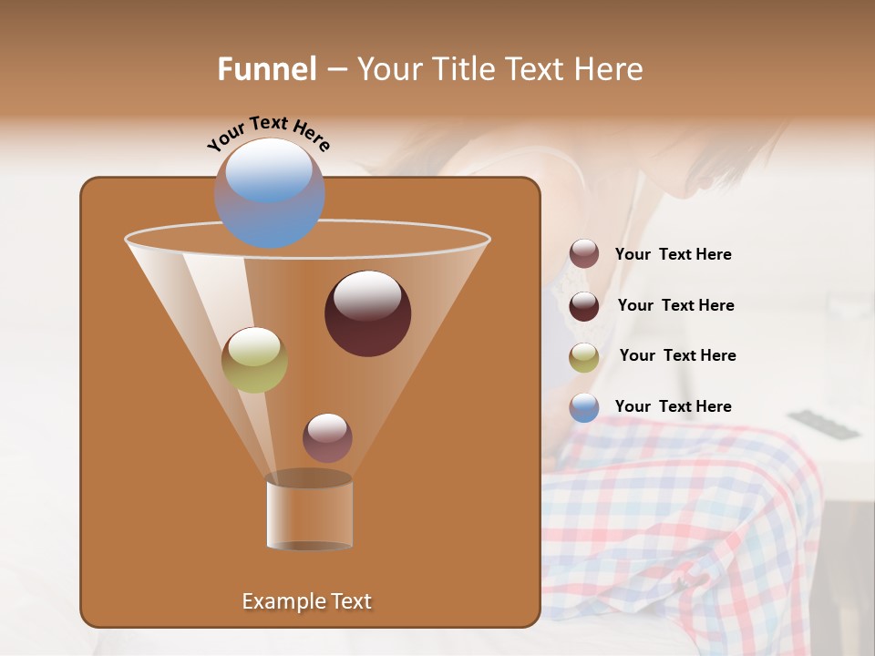 Illness Diet House PowerPoint Template