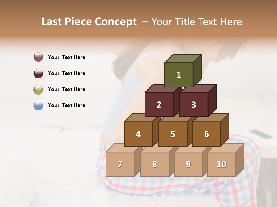 Illness Diet House PowerPoint Template