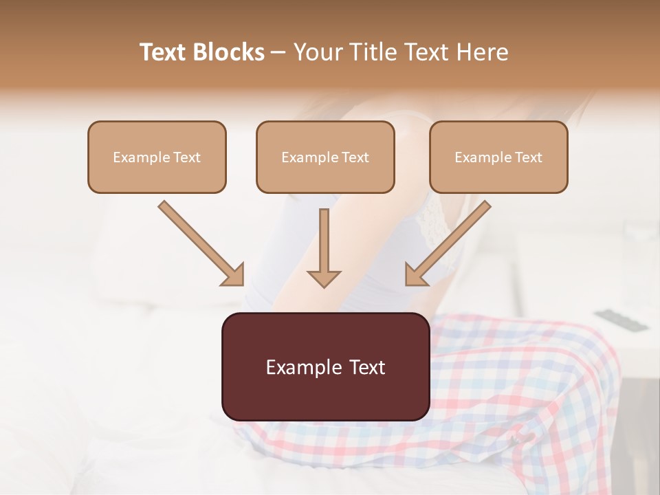 Illness Diet House PowerPoint Template
