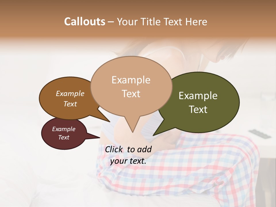 Illness Diet House PowerPoint Template