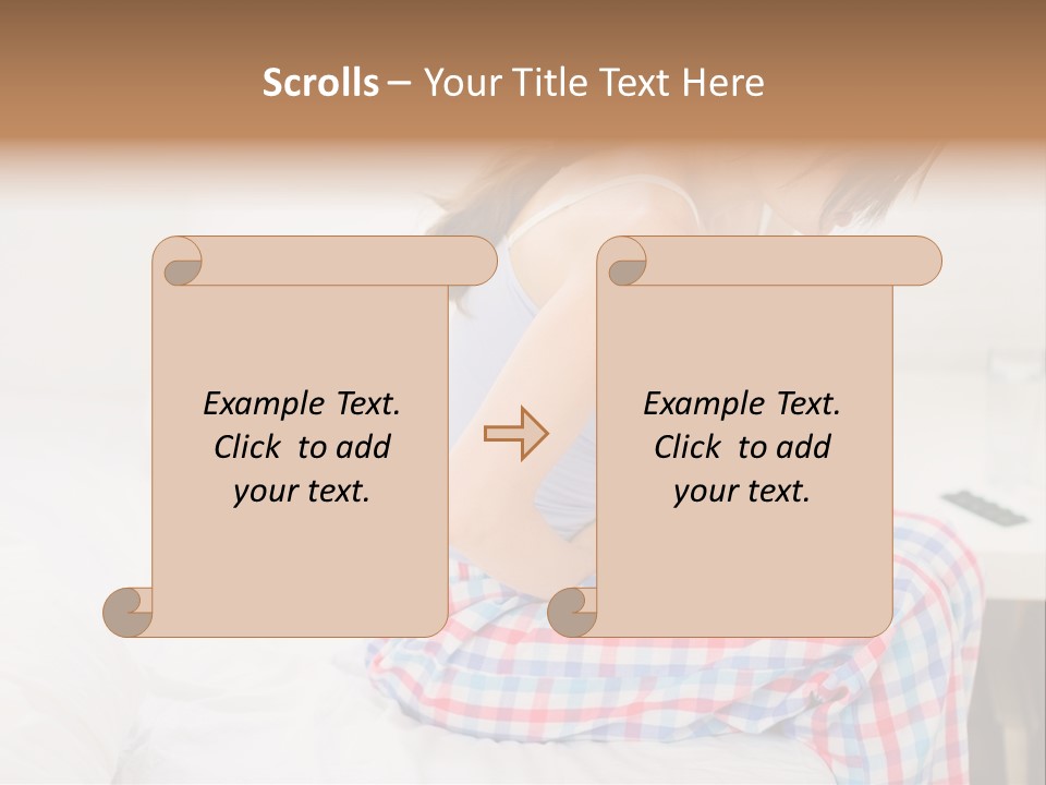 Illness Diet House PowerPoint Template