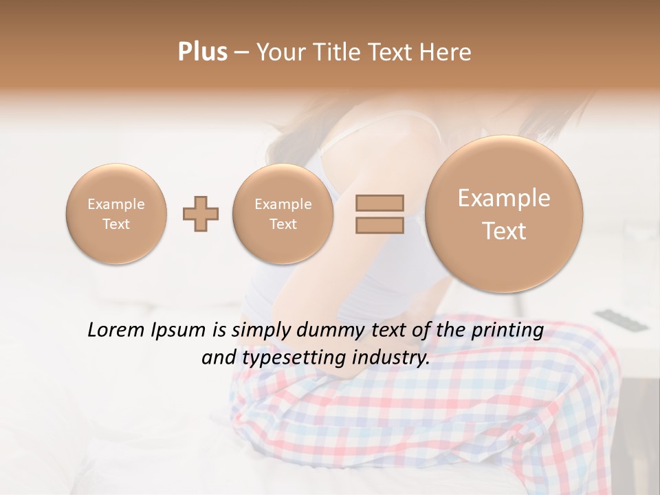 Illness Diet House PowerPoint Template