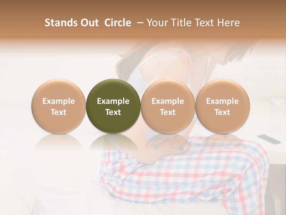 Illness Diet House PowerPoint Template