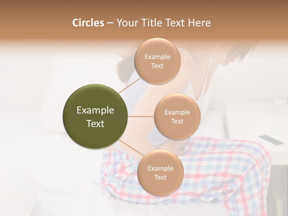 Illness Diet House PowerPoint Template