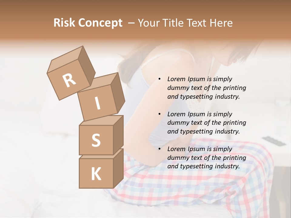 Illness Diet House PowerPoint Template