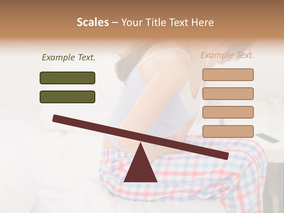 Illness Diet House PowerPoint Template