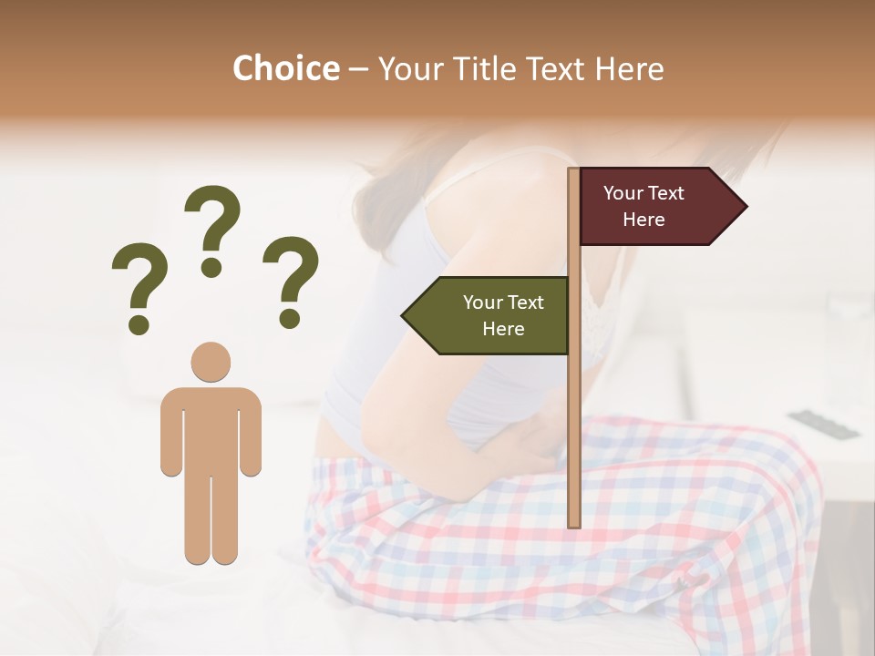 Illness Diet House PowerPoint Template