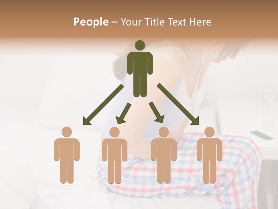 Illness Diet House PowerPoint Template