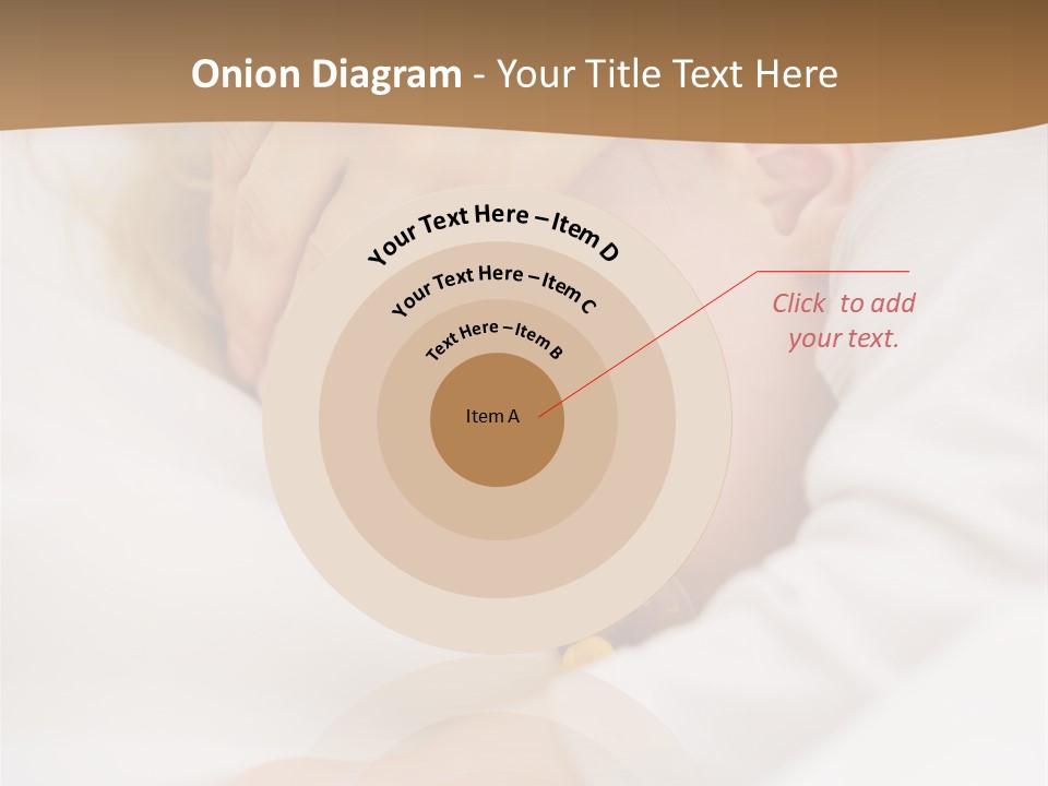 Caucasian Kid Infant PowerPoint Template