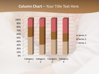 Caucasian Kid Infant PowerPoint Template