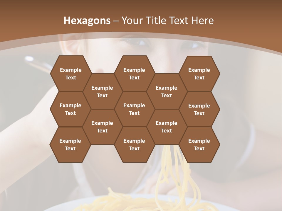 Chew Young Girl PowerPoint Template