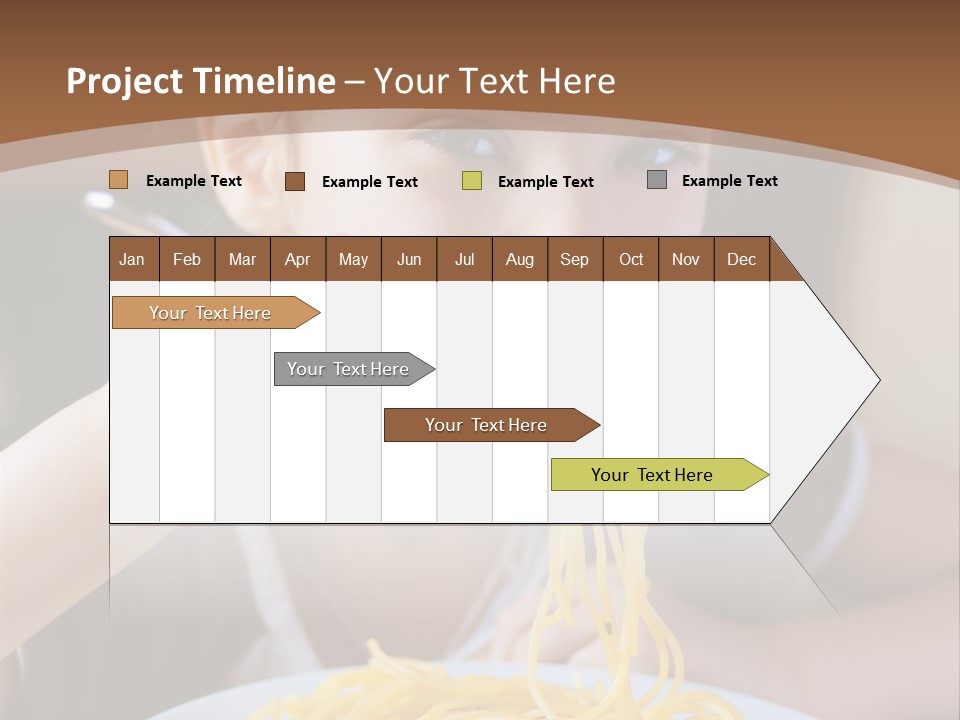 Chew Young Girl PowerPoint Template