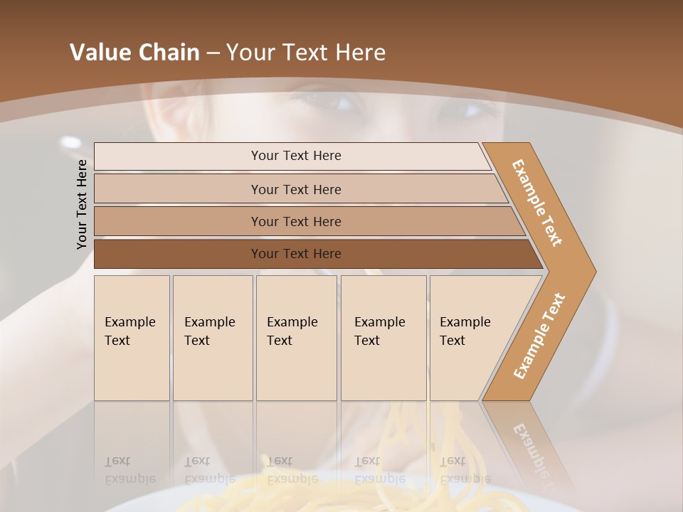 Chew Young Girl PowerPoint Template