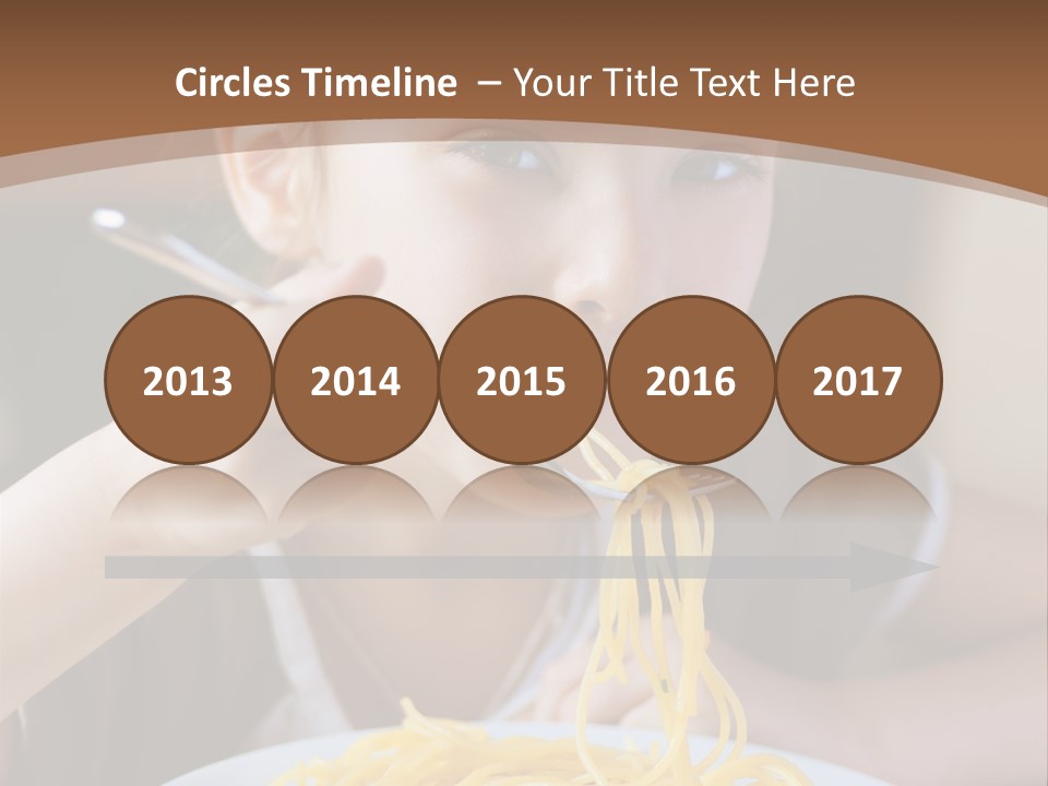 Chew Young Girl PowerPoint Template