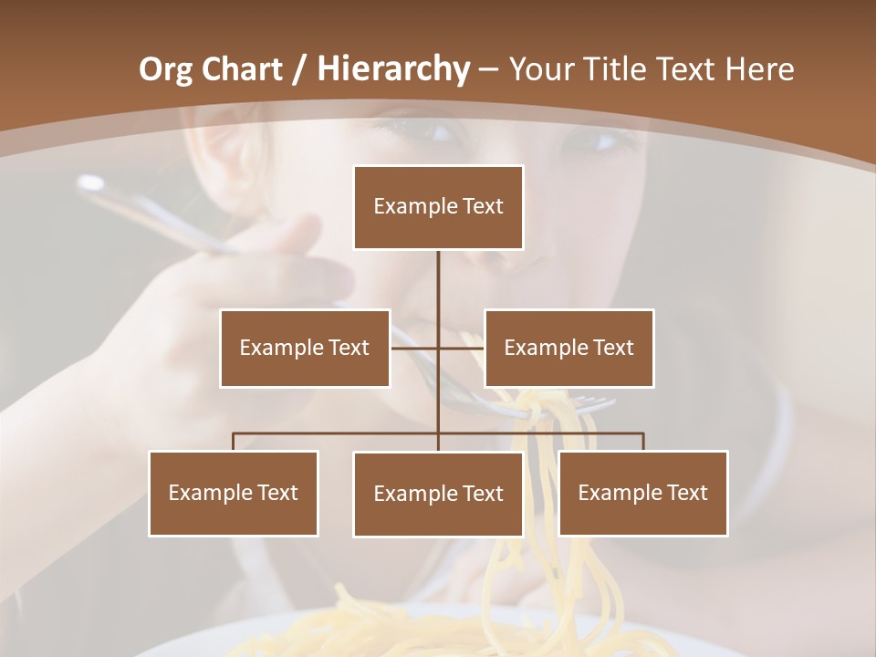 Chew Young Girl PowerPoint Template