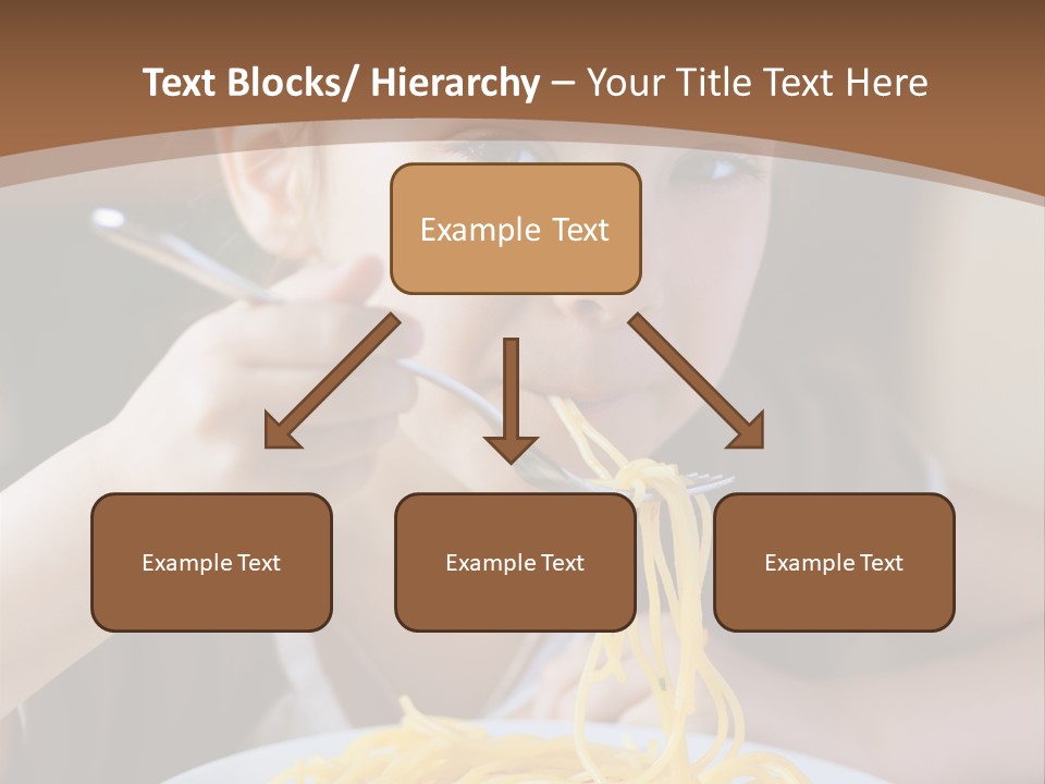 Chew Young Girl PowerPoint Template