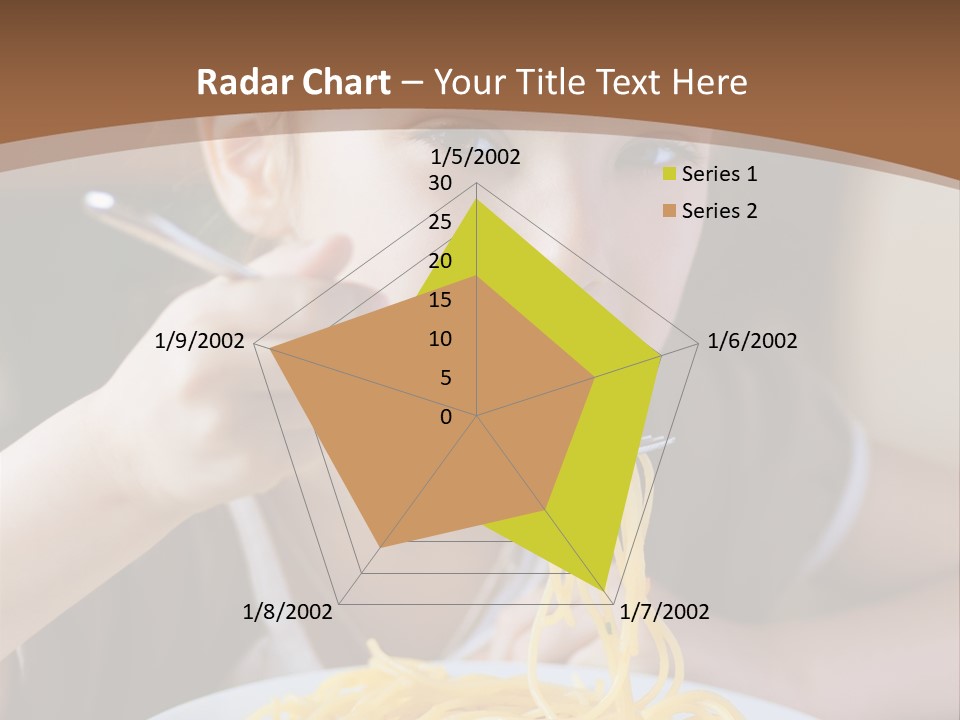 Chew Young Girl PowerPoint Template