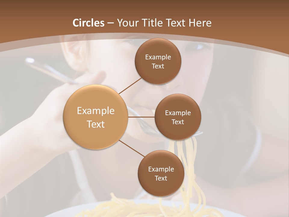 Chew Young Girl PowerPoint Template