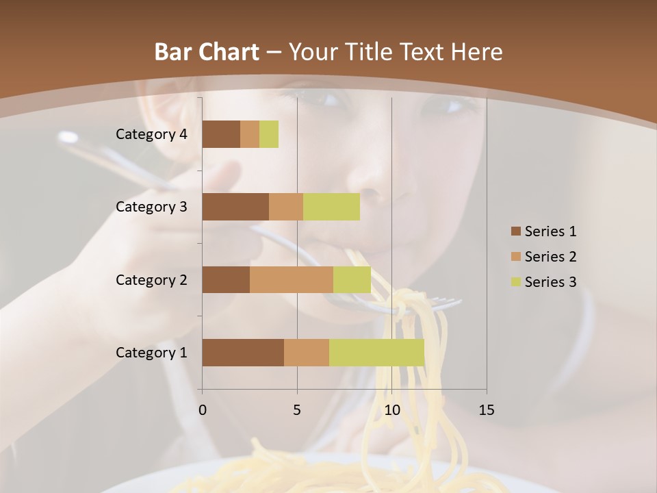 Chew Young Girl PowerPoint Template