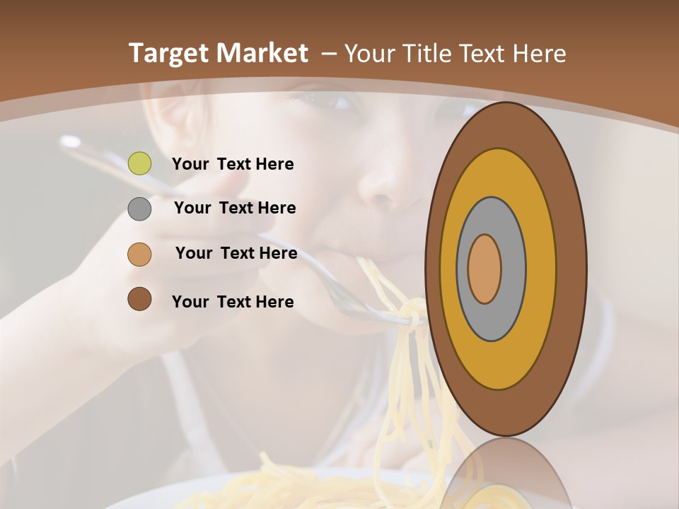 Chew Young Girl PowerPoint Template