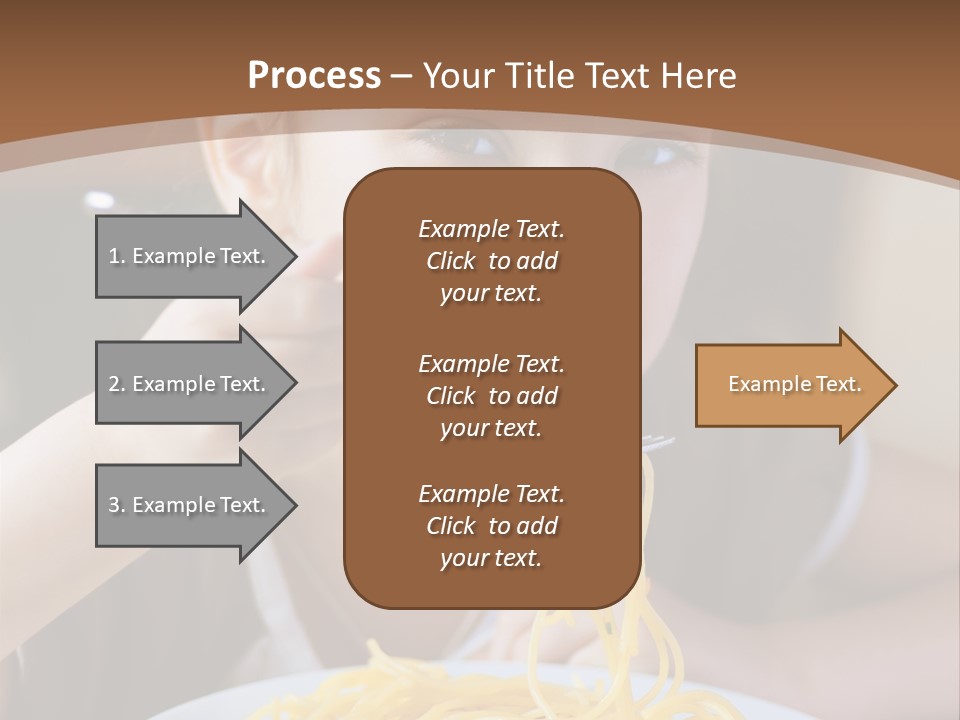 Chew Young Girl PowerPoint Template