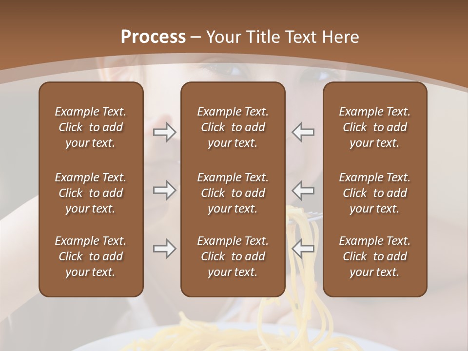 Chew Young Girl PowerPoint Template