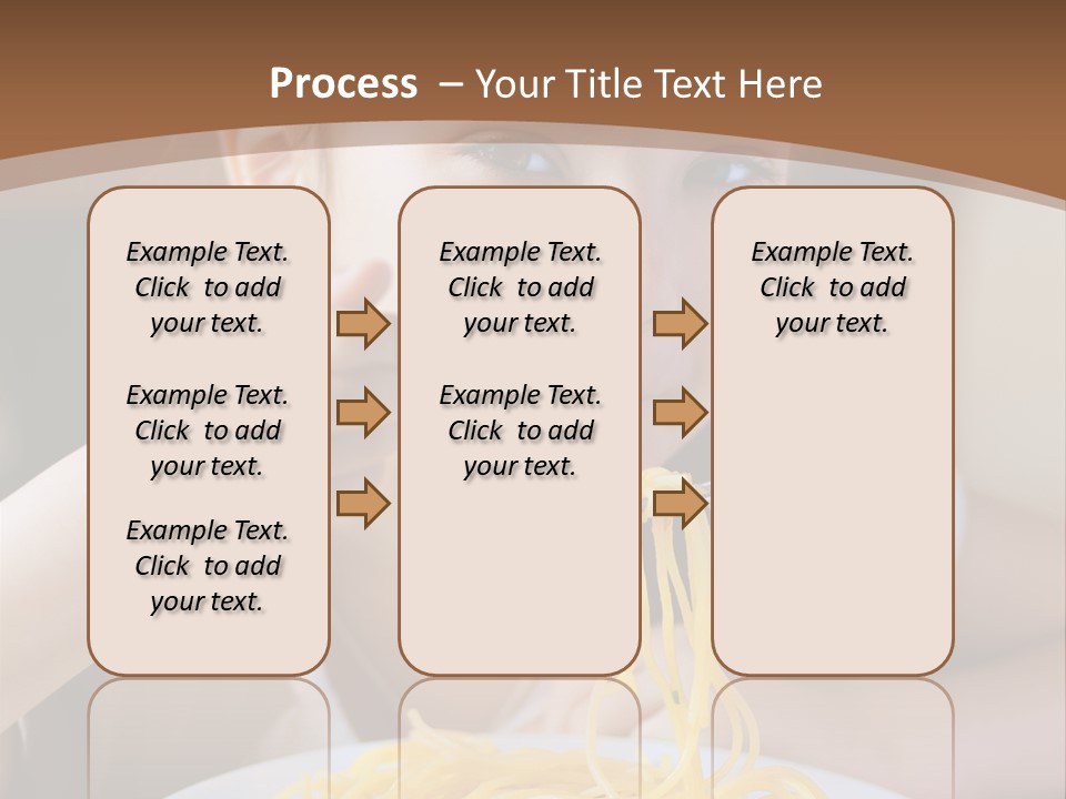 Chew Young Girl PowerPoint Template