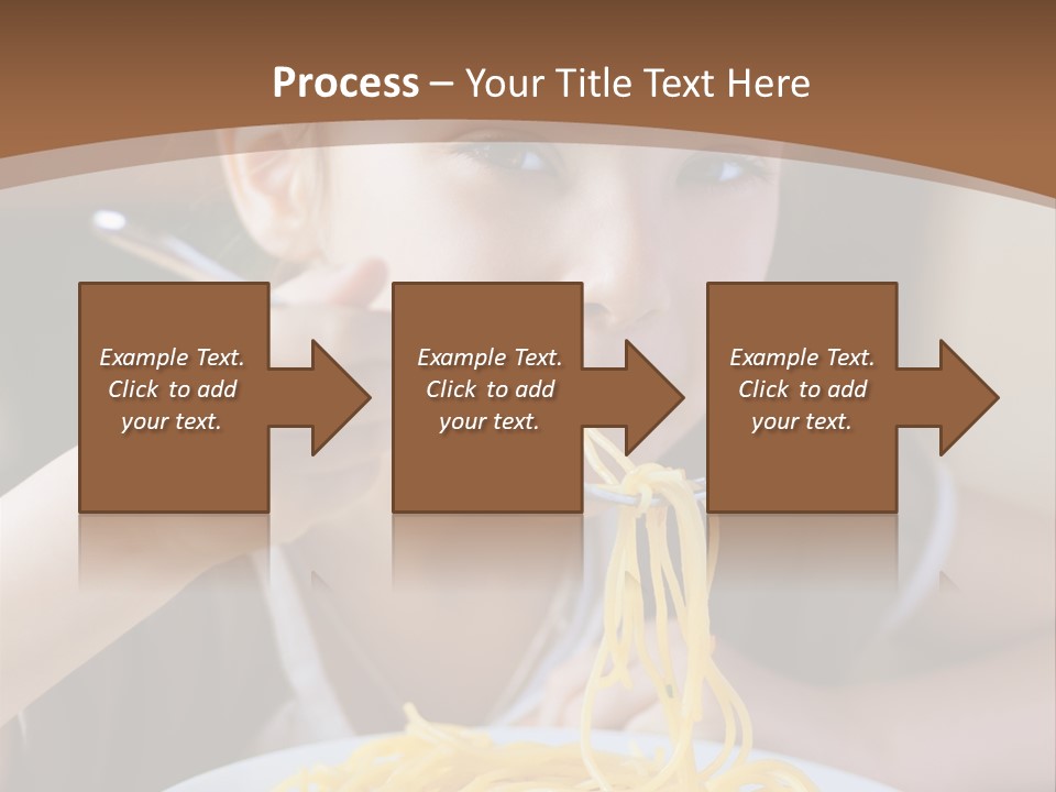 Chew Young Girl PowerPoint Template