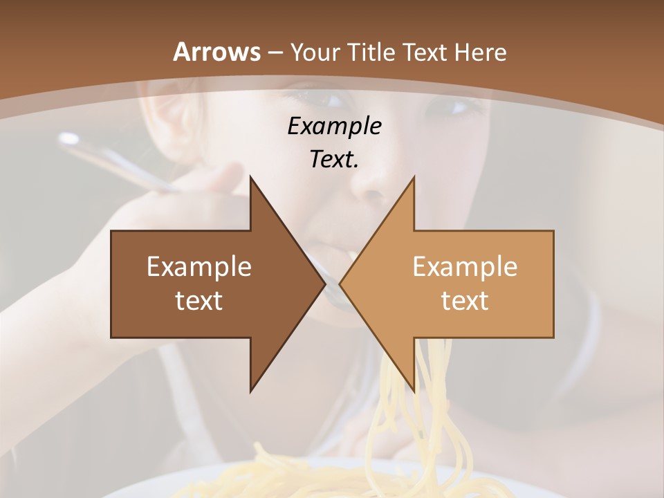 Chew Young Girl PowerPoint Template