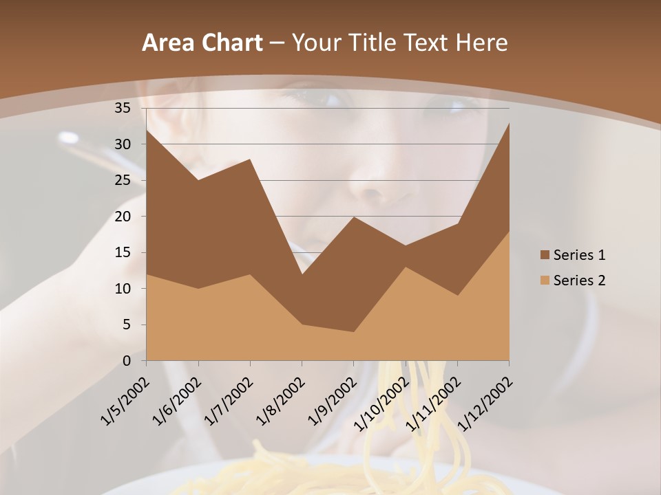 Chew Young Girl PowerPoint Template